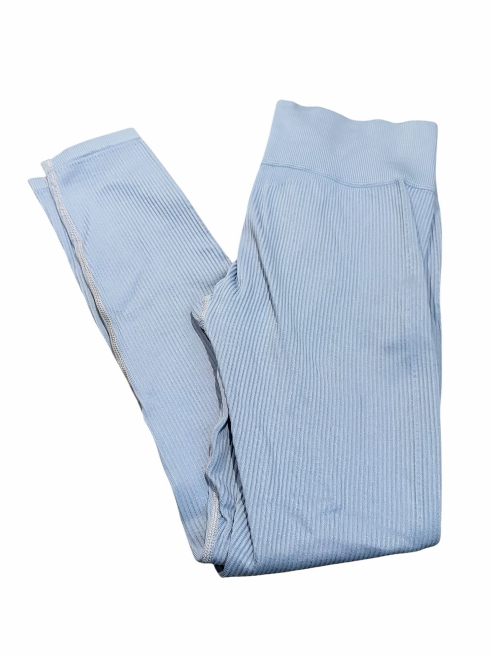 SOMMER RAY ribbed light blue leggings